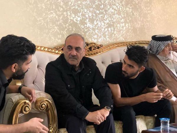 حضور گرشاسبی در خانهی بشار رسن (عکس)